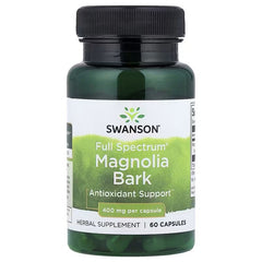 Swanson Vitamins, Full Spectrum® Magnolia Bark, 400 mg, 60 Capsules