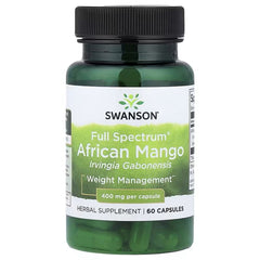 Swanson Vitamins, Full Spectrum® African Mango, 400 mg, 60 Capsules