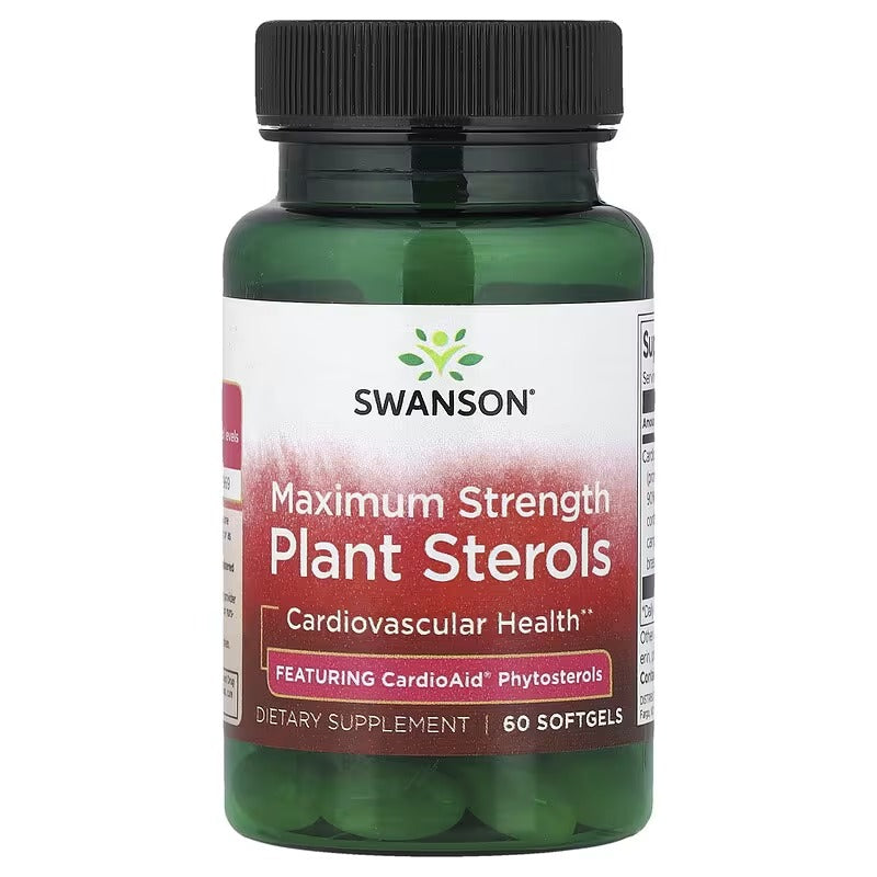 Swanson Vitamins, Plant Sterols, Maximum Strength, 60 Softgels