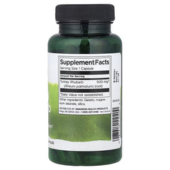 Swanson Vitamins, Turkey Rhubarb, 500 mg, 100 Capsules