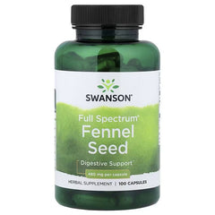 Swanson Vitamins, Full Spectrum® Fennel Seed, 480 mg, 100 Capsules