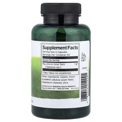 Swanson Vitamins, Full Spectrum® Pau d'Arco, 500 mg, 100 Capsules