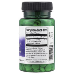 Swanson Vitamins, Albion® Copper, 2 mg, 300 Tablets