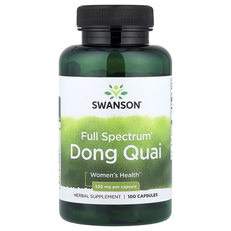 Swanson Vitamins, Full Spectrum® Dong Quai, 530 mg, 100 Capsules