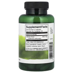 Swanson Vitamins, Valerian Root, 475 mg, 100 Capsules