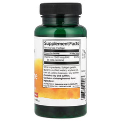 Swanson Vitamins Beta Carotene Softgels