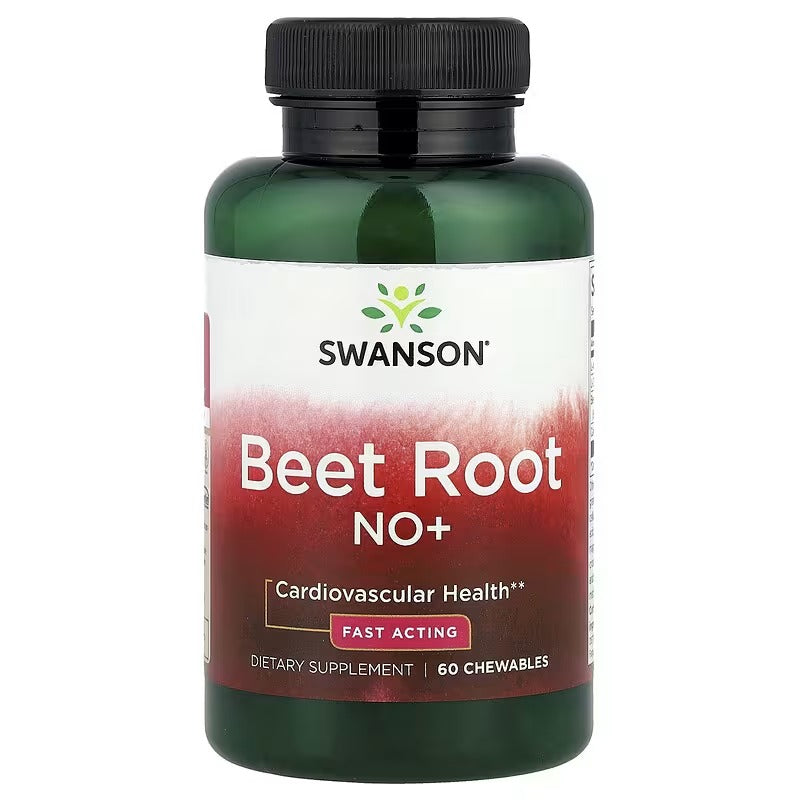 Swanson Vitamins Beetroot NO+ 60 Chewable Tablets