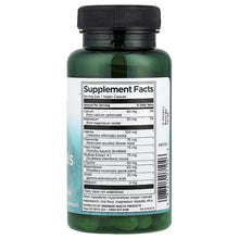 Green bottle back label with Supplement Facts and ingredient amounts
