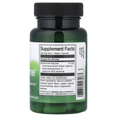 Swanson Vitamins, BioPerine®, 10 mg, 60 Vegan Capsules