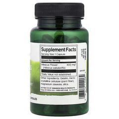 Swanson Vitamins, Hibiscus Flower, 400 mg, 60 Capsules