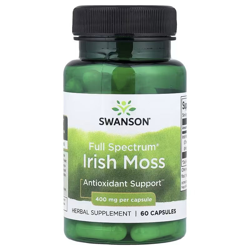Swanson Vitamins, Full Spectrum® Irish Moss, 400 mg, 60 Capsules