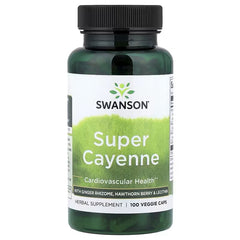 Swanson Vitamins Super Cayenne, 100 Veggie Capsules