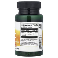Swanson Vitamins, Natural Vitamin E, 134.2 mg (200 IU), 100 Softgels