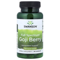 Swanson Vitamins, Full Spectrum®, Goji Berry, 500 mg, 60 Capsules