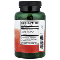 Swanson Vitamins, Oryzan™ Rice Bran Oil, 1,000 mg, 90 Softgels