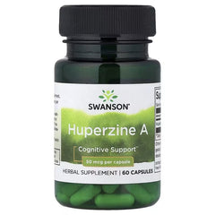 Swanson Vitamins, Huperzine A, 50 mcg, 60 Capsules