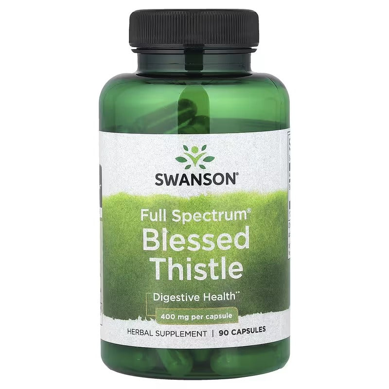 Swanson Vitamins, Full Spectrum, Blessed Thistle, 400 mg, 90 Capsules