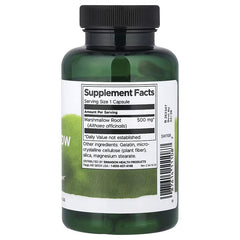 Swanson Vitamins, Marshmallow Root, 500 mg, 90 Capsules