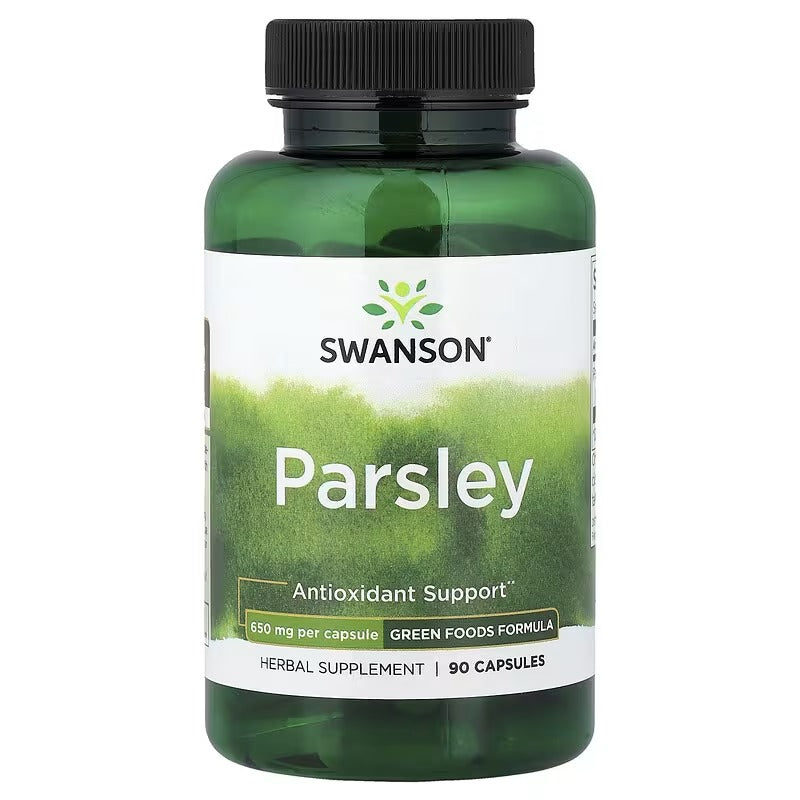 Swanson Vitamins, Parsley, 650 mg, 90 Capsules