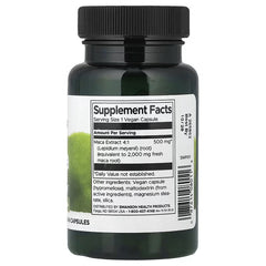Swanson Vitamins, Maca, 500 mg, 60 Vegan Capsules