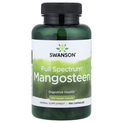 Swanson Vitamins, Full Spectrum® Mangosteen, 500 mg, 100 Capsules