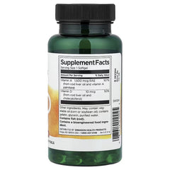 Swanson Vitamins, Vitamins A & D, 250 Capsules