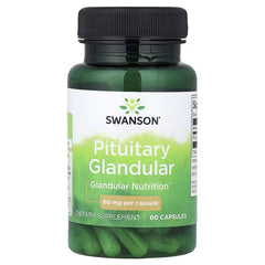 Swanson Vitamins, Pituitary Glandular, 80 mg, 60 Capsules
