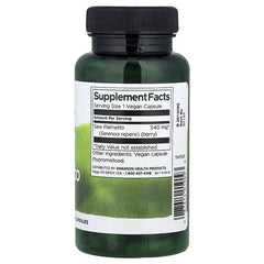 Swanson Vitamins, Full Spectrum® Saw Palmetto, 540 mg, 100 Vegan Capsules