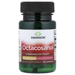 Swanson Vitamins, Octacosanol, 20 mg, 30 Capsules