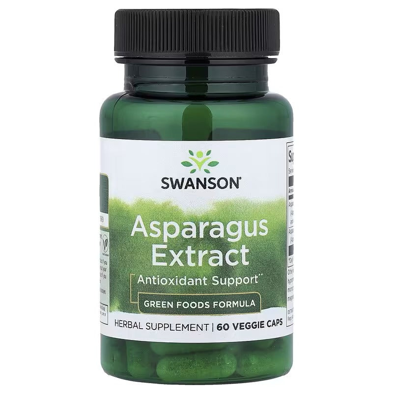 Swanson Vitamins, Asparagus Extract, 60 Veggie Caps