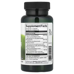 Swanson Vitamins, Dual Ginseng Plus, 60 Capsules