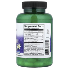 Swanson Vitamins, Calcium, Vanilla Cream, 100 Chewable Tablets