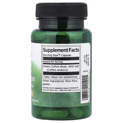 Swanson Vitamins, Full Spectrum® Green Coffee Bean, 400 mg, 60 Capsules