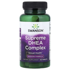 Swanson Vitamins, Supreme DHEA Complex, 45 Tablets