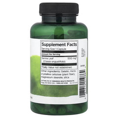 Swanson Vitamins, Senna Leaf, 500 mg, 100 Capsules