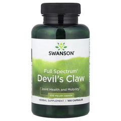 Swanson Vitamins, Full Spectrum® Devil's Claw, 500 mg, 100 Capsules