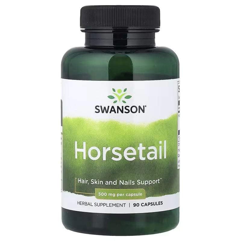 Swanson Vitamins, Horsetail, 500 mg, 90 Capsules