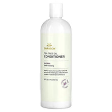Swanson tea tree oil conditioner bottle, 16 fl oz, white bottle with pump cap