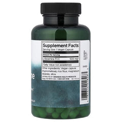 Swanson Vitamins, L-Glutamine, 500 mg, 100 Vegan Capsules