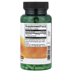 Swanson Vitamins Vitamin D3 High Potency Capsules
