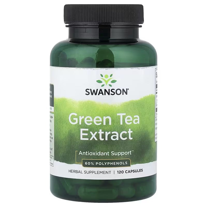 Swanson Vitamins, Green Tea Extract, 120 Capsules