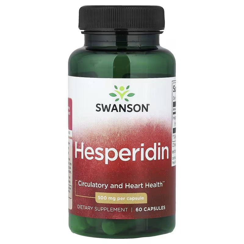 Swanson Vitamins, Hesperidin, 500 mg, 60 Capsules
