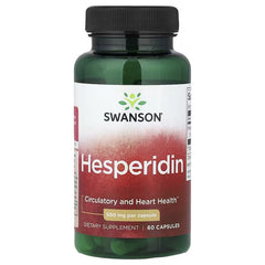 Swanson Vitamins, Hesperidin, 500 mg, 60 Capsules