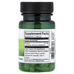 Swanson Vitamins, Full Spectrum® Saffron, 15 mg, 60 Capsules