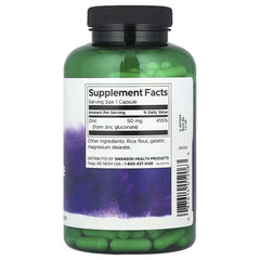 Swanson Vitamins Zinc Gluconate