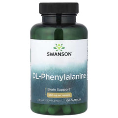 Swanson Vitamins, DL-Phenylalanine, 500 mg, 100 Capsules