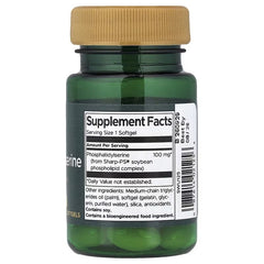 Swanson Vitamins Phosphatidylserine, 100 mg, Softgels