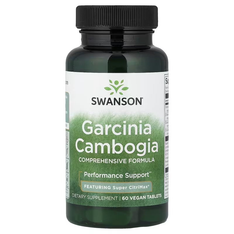 Swanson Vitamins, Garcinia Cambogia, 60 Vegan Tablets