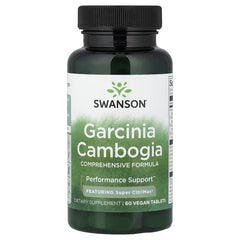 Swanson Vitamins, Garcinia Cambogia, 60 Vegan Tablets