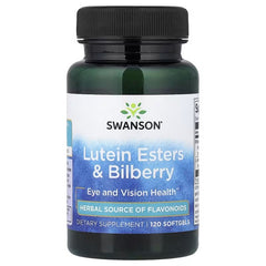 Swanson Vitamins, Lutein Esters & Bilberry, 120 Softgels